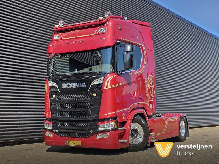 Scania S580 V8 4x2 / 50 YEAR EDITION / PARKING COOLER / 2 TANKS